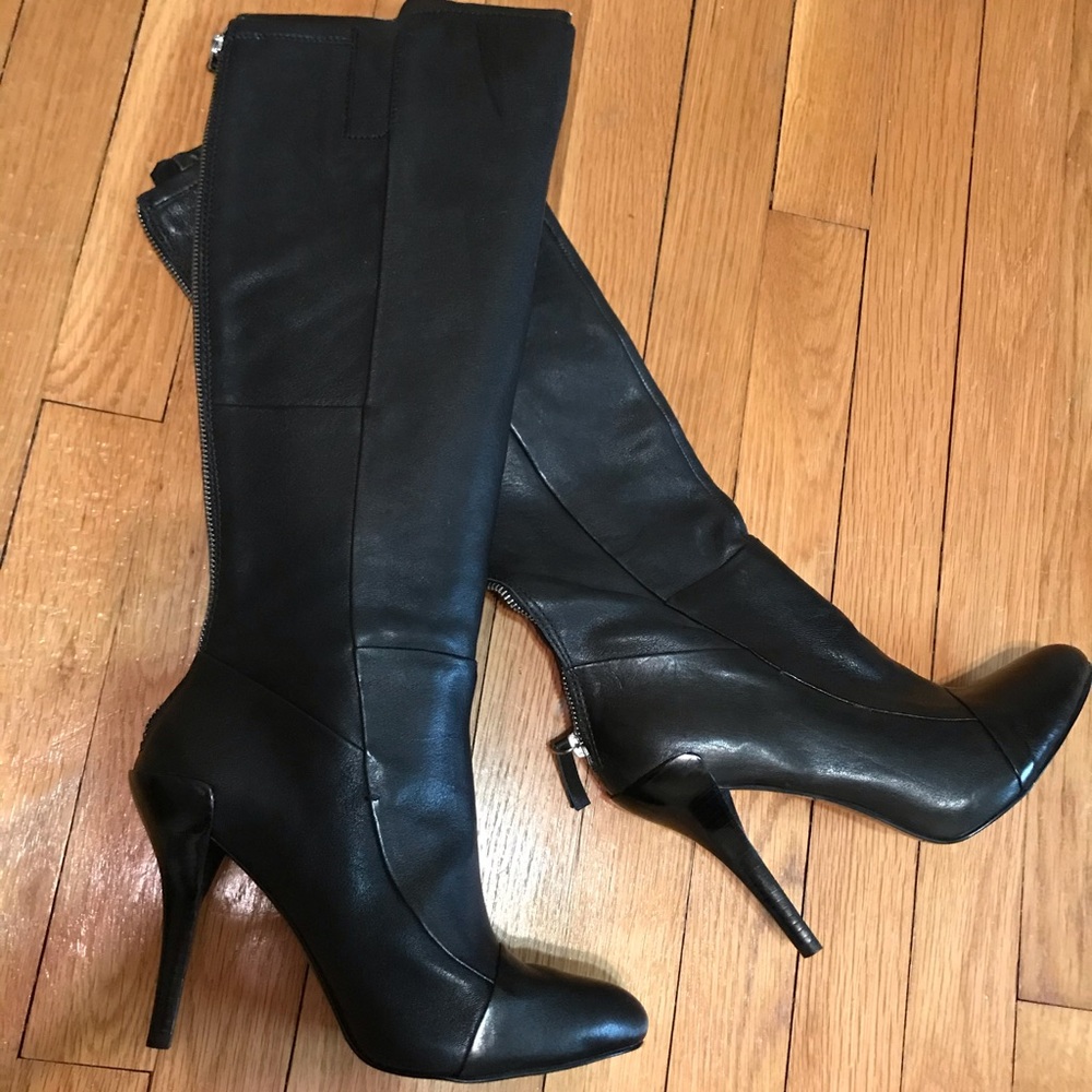 Nine West Knee High Leather Boots